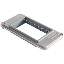 TRAMONTINA PLACA P/COND 1 3POS HORIZ LIZ/LUX  PC 1