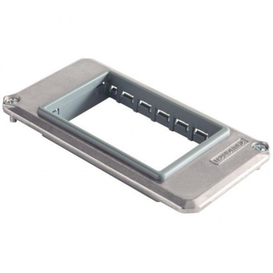 TRAMONTINA PLACA P/COND 1 3POS HORIZ LIZ/LUX  PC 1