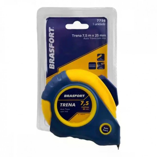 TRENA BRASFORT AUTO TRAVA EMB.C/IMA  7,5MX25MM  PC 1