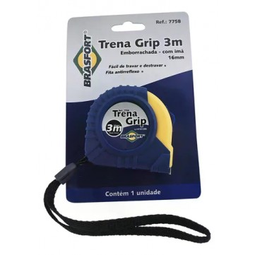 TRENA BRASFORT EMB.GRIP C/TRAVA  3MX16MM 7758 PC 1