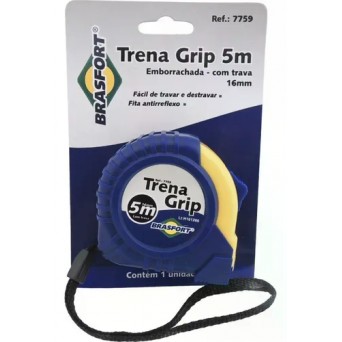 TRENA BRASFORT EMB.GRIP C/TRAVA  5MX19MM 7760 PC 1