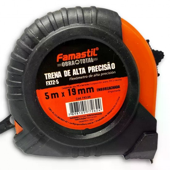 TRENA FAMASTIL EMBORRACHADA  5,0MX19MM FX T2-5 PC 1