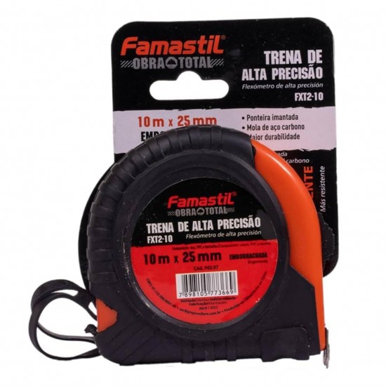 TRENA FAMASTIL EMBORRACHADA 10,0MX25MM T2-10 PC 1