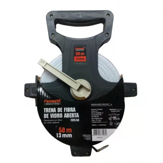 TRENA FAMASTIL LONGA ABERTA  50M X 13MM T5-50 PC 1