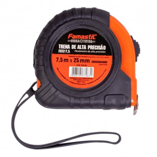 TRENA FOXLUX EMBORRACHADO/IMA 7,5MX25MM FXT2-7,5 PC 1