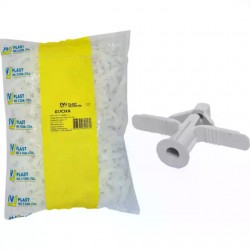 BUCHA FIXACAO EM GESSO IVPLAST 04 A 15MM C/250 PCTE 1