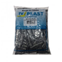 BUCHA FIXACAO IV PLAST 08 P/TIJOLO BAIANO C/100 PCTE 1