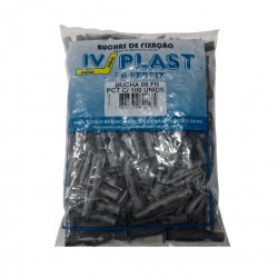 BUCHA FIXACAO IV PLAST 08 P/TIJOLO BAIANO C/100 PCTE 1