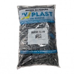 BUCHA FIXACAO IV PLAST 08 P/TIJOLO BAIANO C/500 PCTE 1
