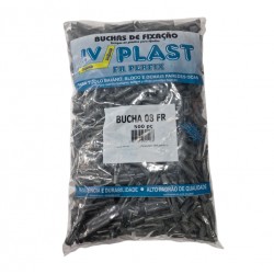 BUCHA FIXACAO IV PLAST 08 P/TIJOLO BAIANO C/500 PCTE 1