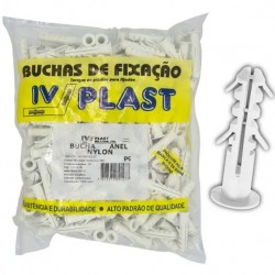 BUCHA FIXACAO IVPLAST NYLON 07 C/500 PCTE 1