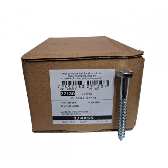 PARAF.SEXT.ROSCA SOBERBA 1/4  X 55 REF 27130 CNT 1