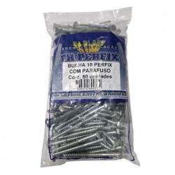 BUCHA+PARF FIXACAO IV PLAST 10 P/TIJ BAIANO C/050 PCTE 1