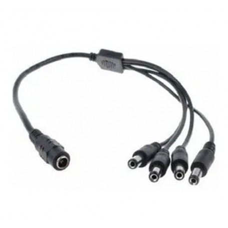 CABO ADAPTADOR P/CFTV YASIN 4 SAIDAS UN 1