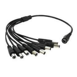 CABO ADAPTADOR P/CFTV YASIN 8 SAIDAS UN 1