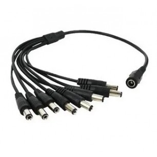 CABO ADAPTADOR P/CFTV YASIN 8 SAIDAS UN 1