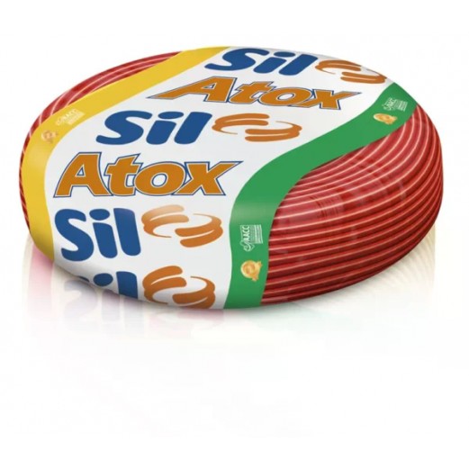 CABO ATOX SIL  4,00 MM VERMELHO RL 1