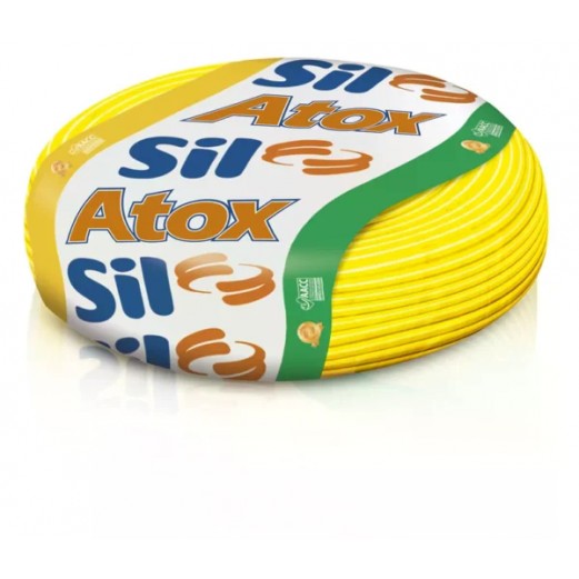 CABO ATOX SIL  6,00 MM AMARELO RL 1