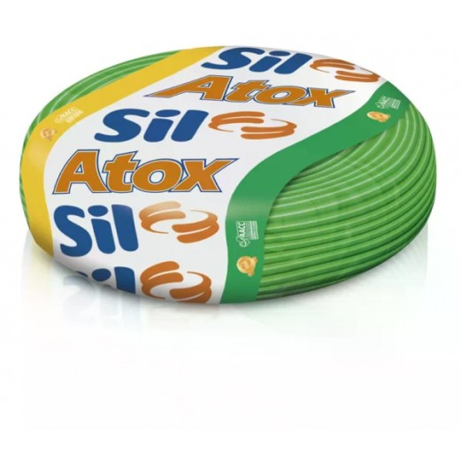 CABO ATOX SIL  6,00 MM VERDE RL 1