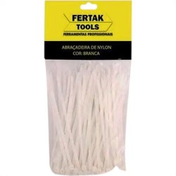 ABRACADEIRA NYLON FERTAK 2,5 X 150 MM BR C/100 PCTE 1