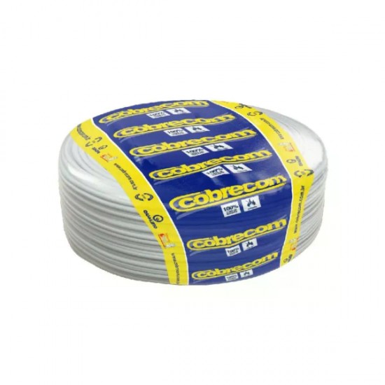 CABO FLEX COBRECOM  1,50 MM C/100M BRANCO RL 1