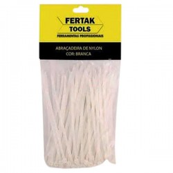 ABRACADEIRA NYLON FERTAK 3,6 X 100 MM BR C/100 PCTE 1