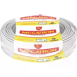 CABO FLEX MEGAMAX  1,00 MM BRANCO RL 1