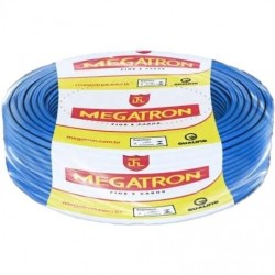 CABO FLEX MEGAMAX  6,00 MM AZUL RL 1