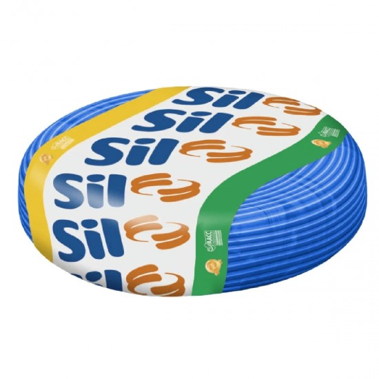 CABO FLEX SIL  0,75 MM 200M AZUL RL 1