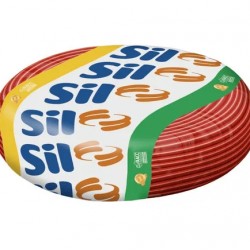 CABO FLEX SIL  0,75 MM 200M VERMELHO RL 1