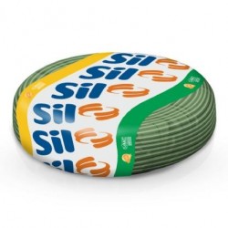 CABO FLEX SIL 25,00 MM 100M VERDE RL 1