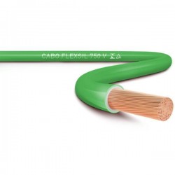 CABO FLEX SIL 750V  04,00 MM VERDE MT MT 1