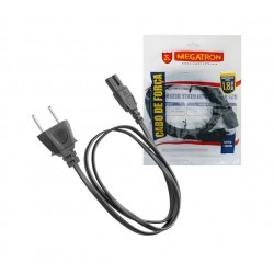 CABO FORCA MEGATRON PP 2X0,75 1,8MT PT C7 PC 1