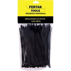 ABRACADEIRA NYLON FERTAK 7,6 X 200 MM BR C/ 50 PCTE 1