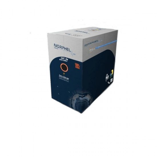 CABO INFORM NORPHEL CAT5E 305M AZUL CMX RL 1