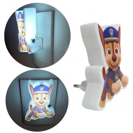 ABAJUR LUZ NOTURNA LED GAYA CHASE BIV PC 1