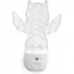 ABAJUR LUZ NOT.FOXLUX ANJO VERMELHO BIV PC 1