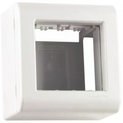 CAIXA + TAMPA 2 POSTOS LIZFLEX 303002 PC 1