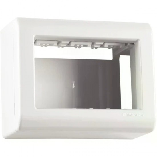 CAIXA + TAMPA 3 POSTOS LIZFLEX 303003 PC 1