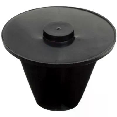 CAIXA DE INSPECAO CONICA BRASCOM PRETA C/TAMPA PC 1