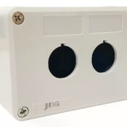 CAIXA P/BOTOEIRA JNG 22,5MM 2 FUROS CZ BMX102 PC 1