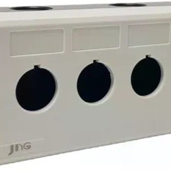 CAIXA P/BOTOEIRA JNG 22,5MM 4 FUROS CZ BMX104 PC 1