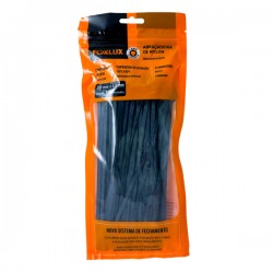 ABRACADEIRA NYLON FOXLUX  4,8 X 200 MM PT C/100 PCTE 1