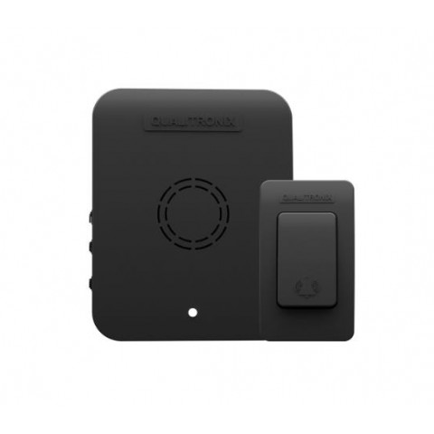 CAMPAINHA S/FIO QUALITRONIX PRETO QC1P PC 1