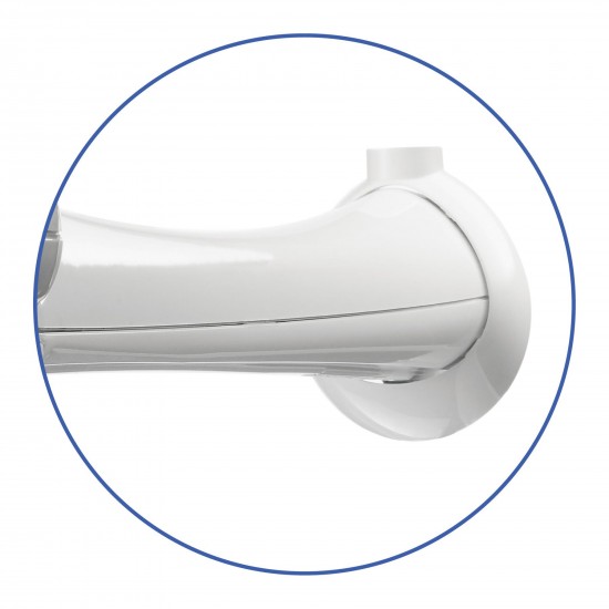 CANO P/DUCHA PVC LORENZETTI BRANCO PC 1