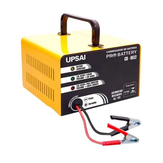 CARREGADOR BATERIA UPSAI PRO-BATERRY 12V 5 PC 1