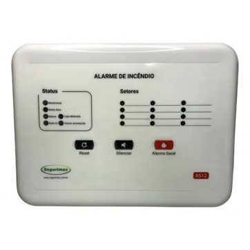 CENTRAL ALARME INCEND CONVENC 12 SET BAT 27868 PC 1