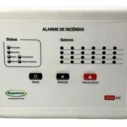 CENTRAL ALARME INCEND CONVENC 24 SETORES BAT 27869 PC 1