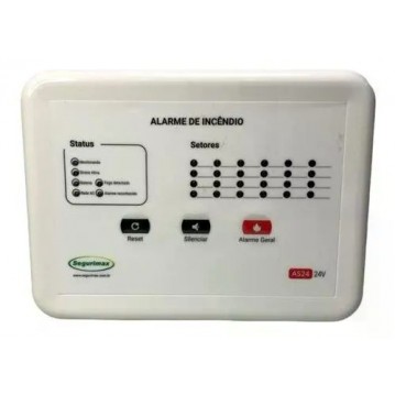 CENTRAL ALARME INCEND CONVENC 24 SETORES BAT 27869 PC 1