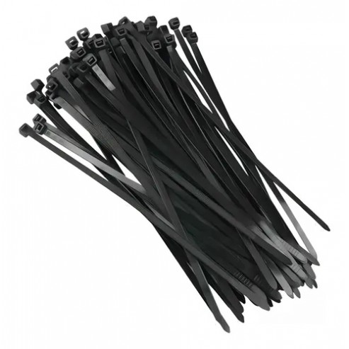 ABRACADEIRA NYLON JNG 4,8 X 300 MM PT C/100 PCTE 1